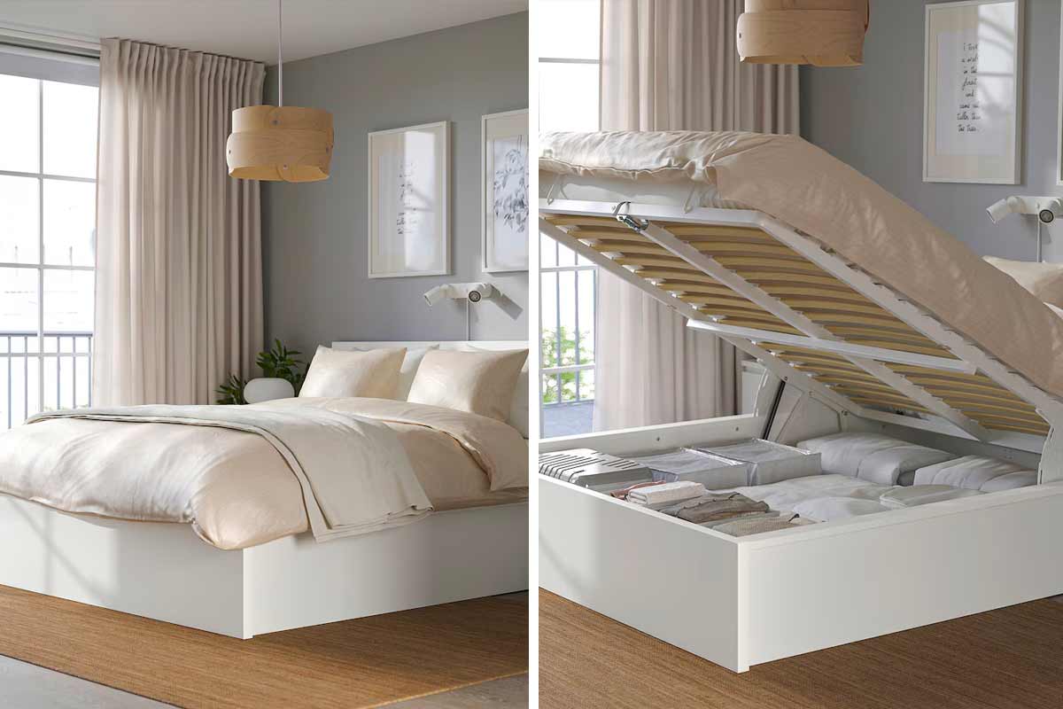 letto malm ikea offerta