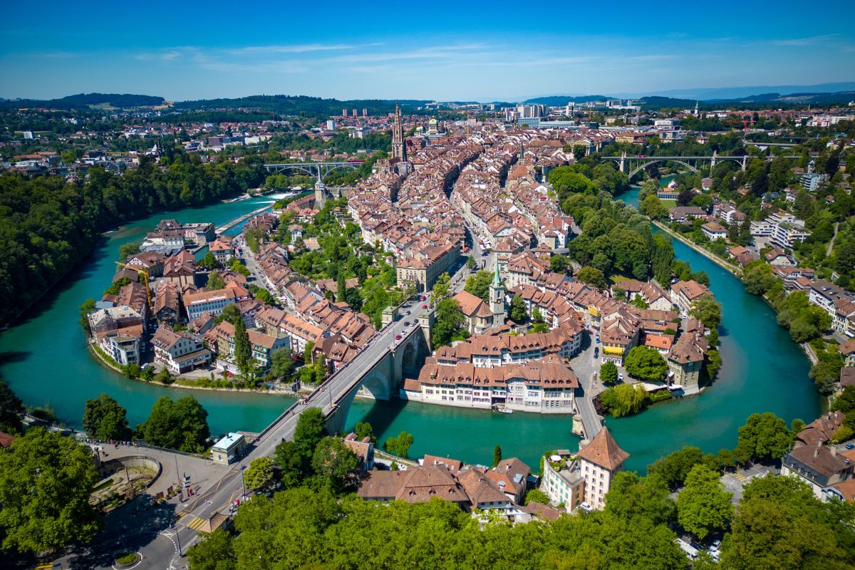 Fiume Aare di Berna