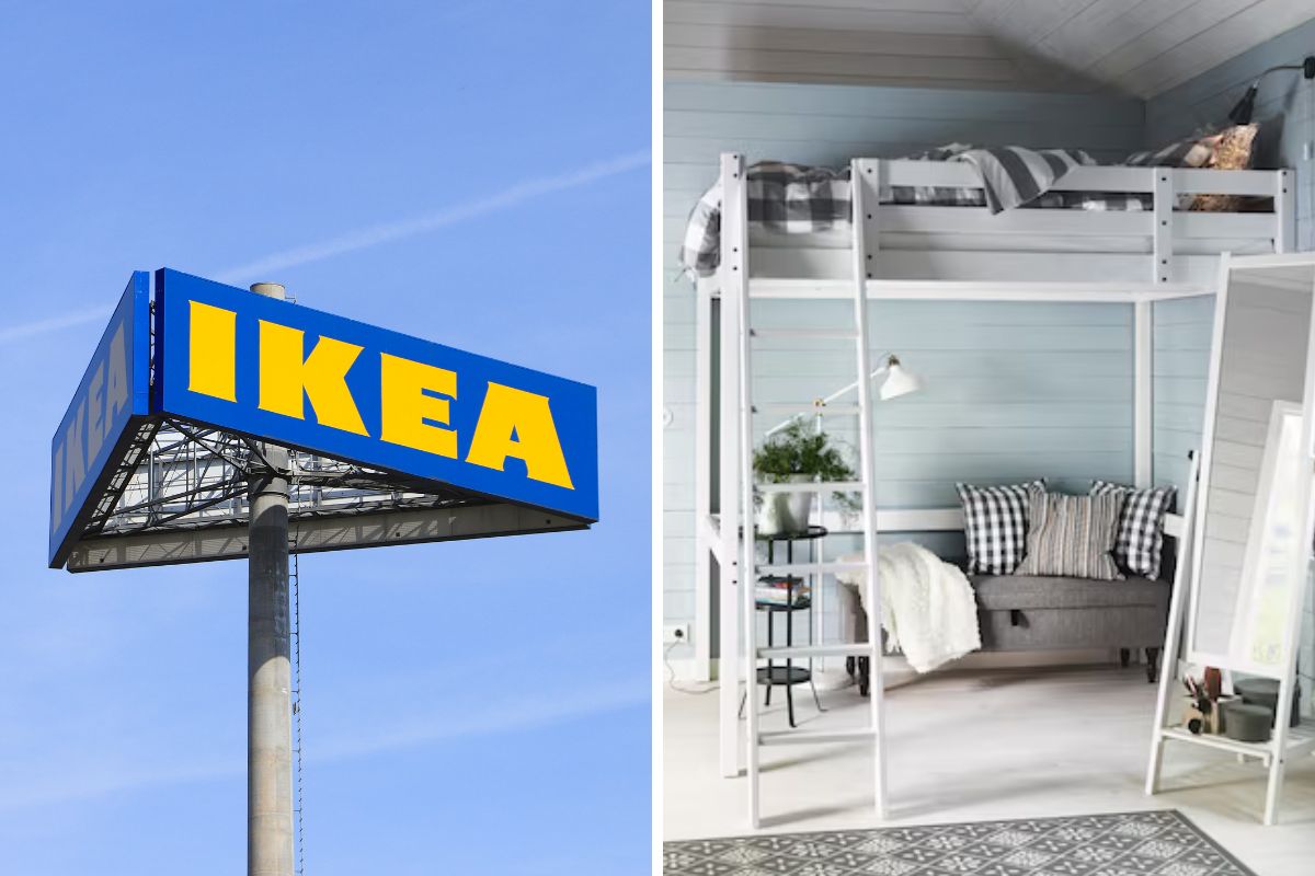 Ikea letto a soppalco STORÅ